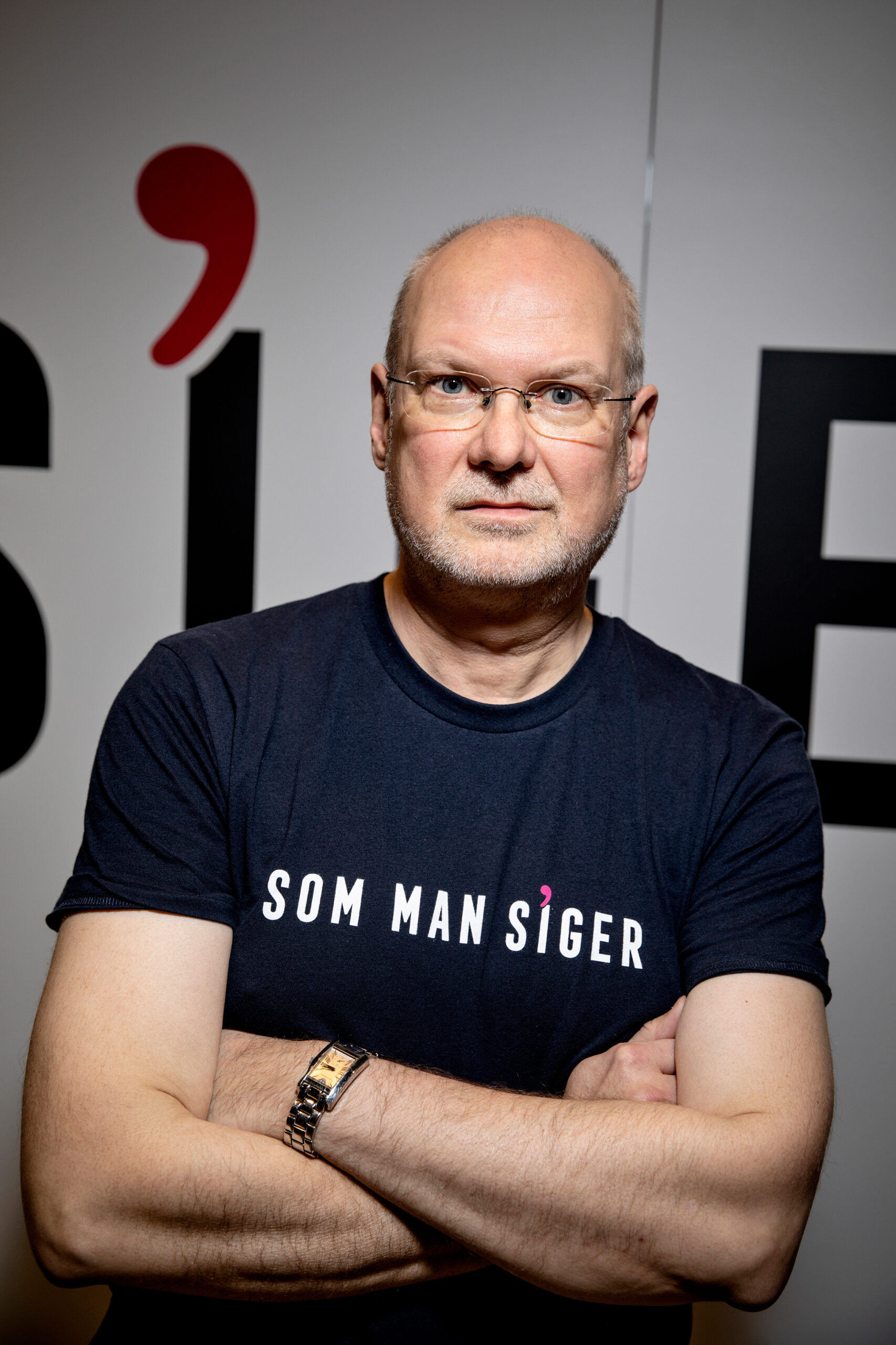 Michael Ejstrup, sprogforsker, forfatter og ph.d. i lingvistik og retorik.