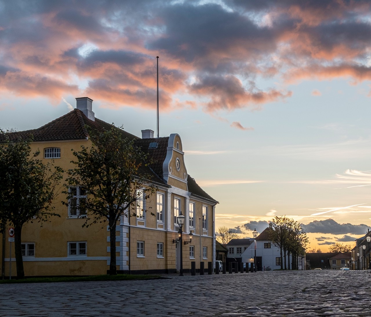 Torvet i Præstø.